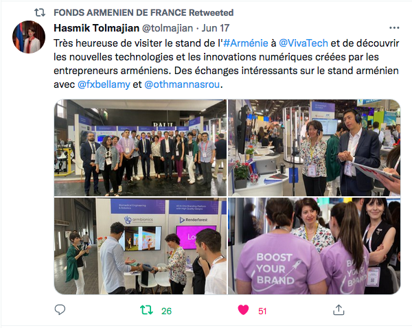Hasmik Tolmajian : innovations numériques des entrepreneurs arméniens