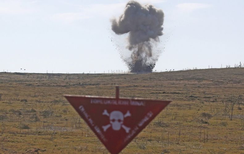 Un démineur Azéri saute sur une mine dans la région de Djrakan (Jabrayil) en Artsakh occupé
