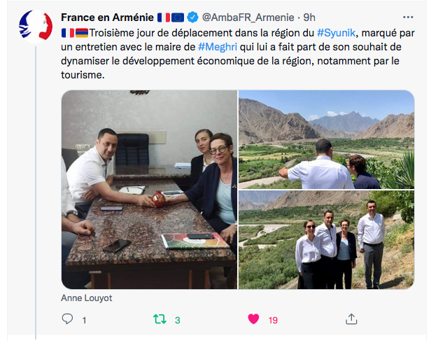 France en Arménie : 3e jour de déplacement dans le Syunik