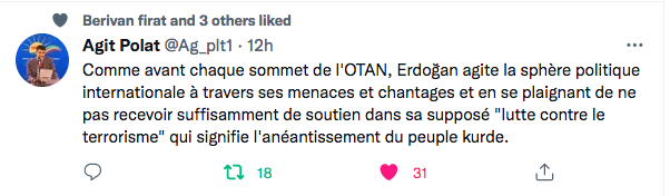 Agit Polat : le chantage récurrent d&rsquo;Erdogan