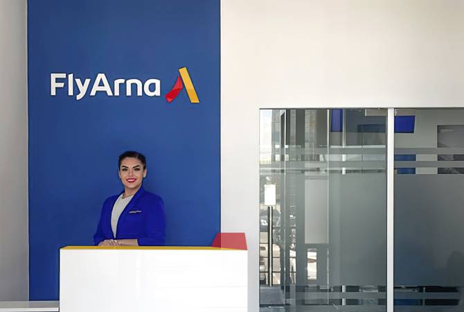 La compagnie nationale aérienne arménienne Fly Arna a ouvert un bureau à Erevan
