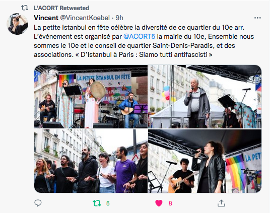 Vincent Koebel : L&rsquo;antifascisme de la fête de « la petite Istanbul »