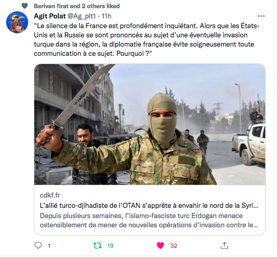 Agit Polat : l&rsquo;inquiétant silence de la France