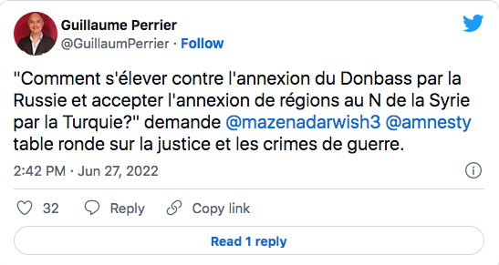 Guillaume Perrier : du Donbass au nord de la Syrie