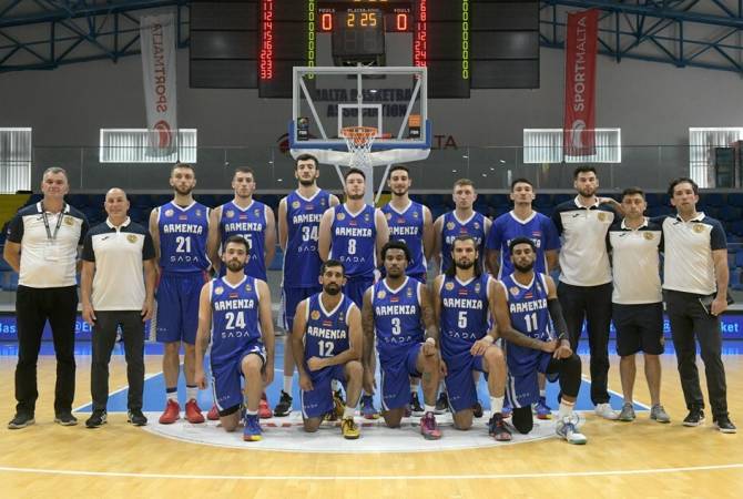 L&rsquo;équipe nationale masculine d’Arménie de basket s’est imposée 100 à 63 face à Gibraltar