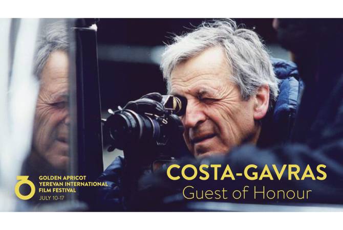Le réalisateur Costa Gavras sera l&rsquo;invité d&rsquo;honneur du 19e Festival international du Film Voské Dziran (Abricot d’Or) à Erévan du 10 au 17 juillet