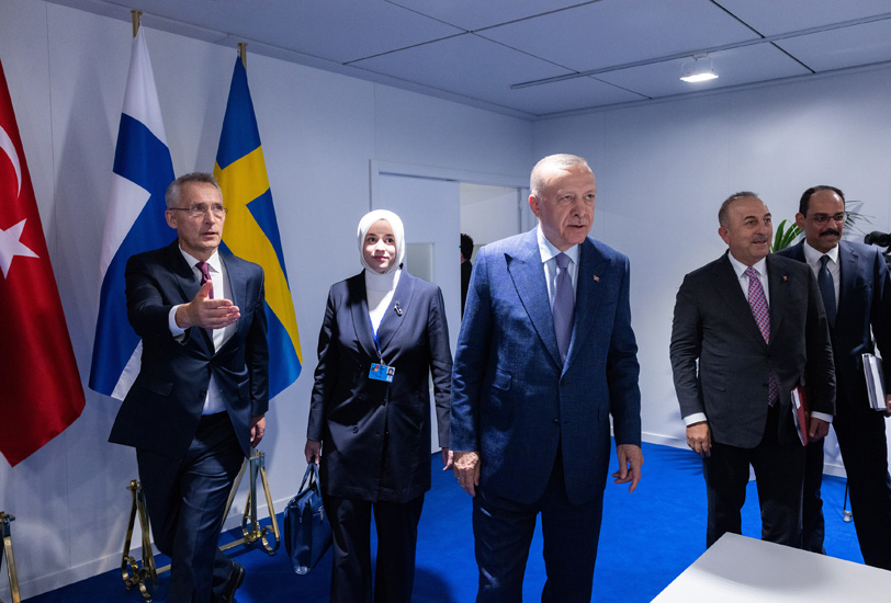 Erdogan demande à Stockholm et Helsinki d&rsquo;être « solidaires » avec lui contre  les Kurdes