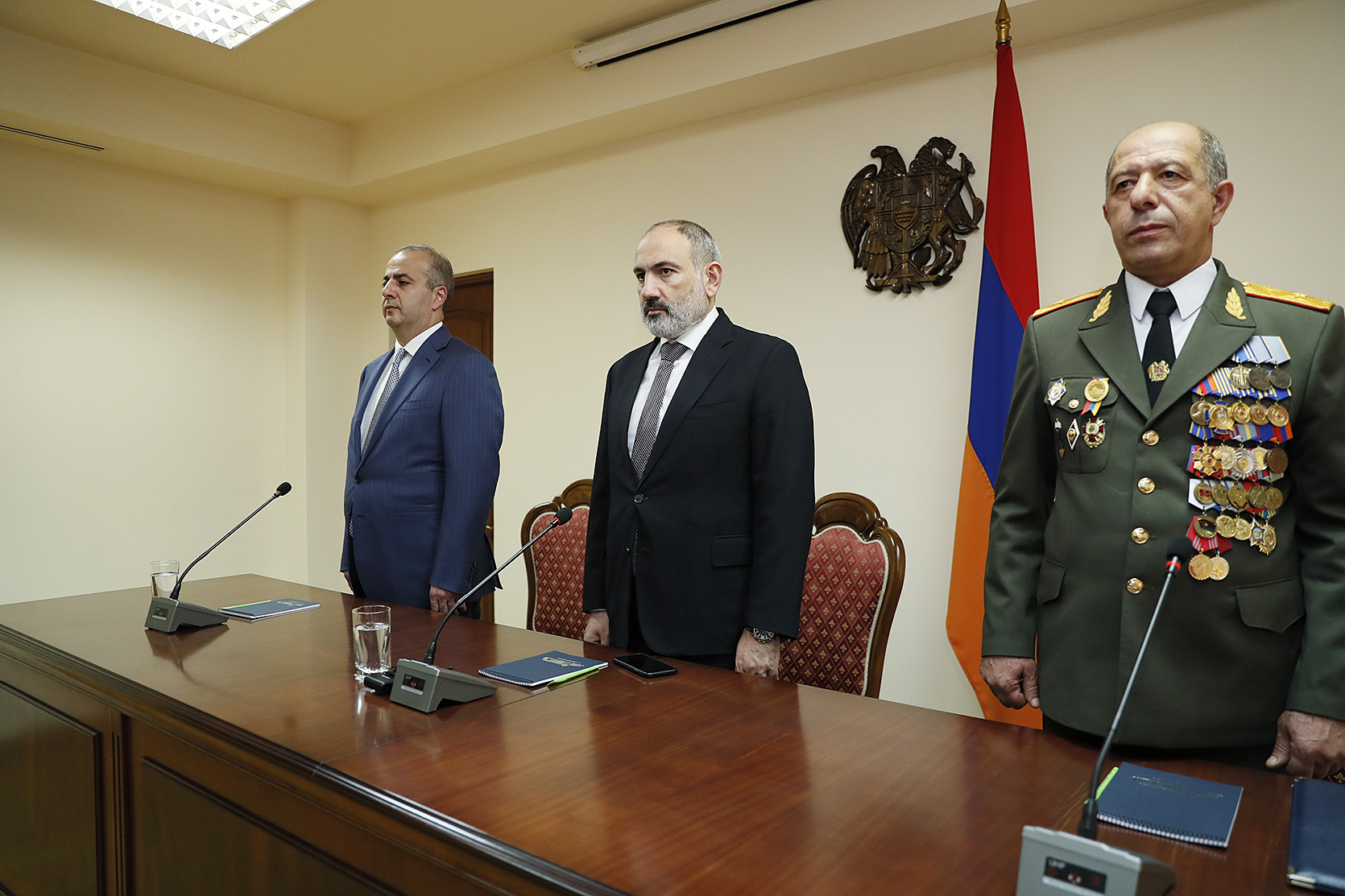 Dans cette période difficile, le service de protection de l&rsquo;État a rempli sa mission, ce qui mérite d&rsquo;être salué. Nikol Pashinyan
