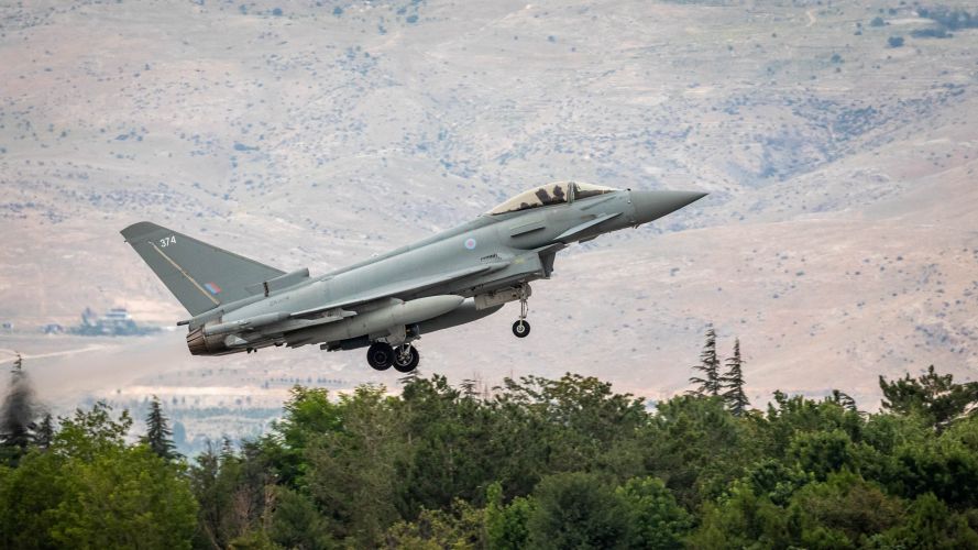 Les Typhoon de la RAF déployés en Turquie pour un exercice multinational