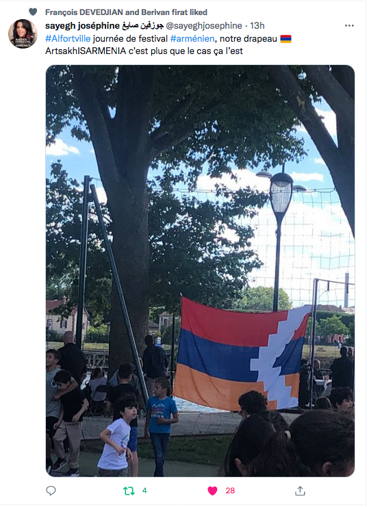Joséphine Sayegh : L&rsquo;Artsakh au festival arménien d&rsquo;Alfortville