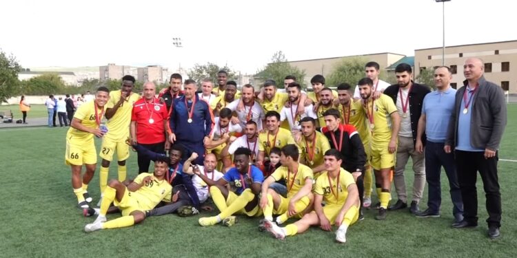 Le club de Lernayin Artsakh jouera dans la Première League arménienne la saison prochaine