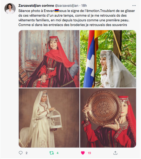Corinne Zarzavatdjian : se glisser dans des costumes traditionnels