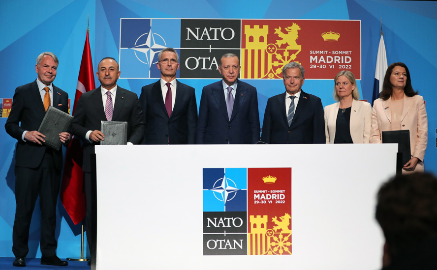 L&rsquo;Otan lance la ratification pour les adhésions de la Suède et de la  Finlande