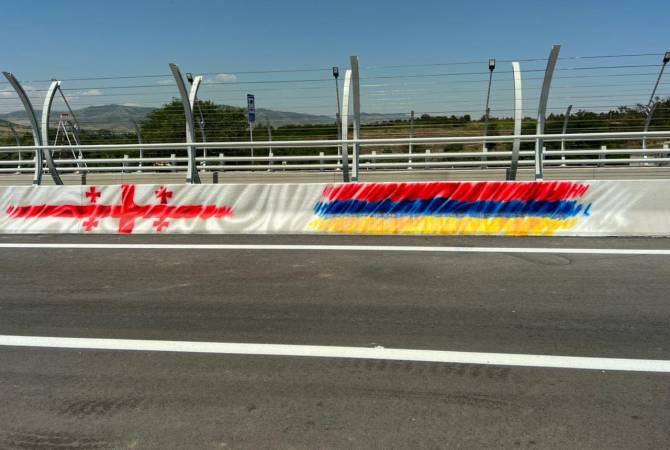 Les travaux du pont « Berekamutyun » reliant l’Arménie à la Géorgie sont déjà en phase finale