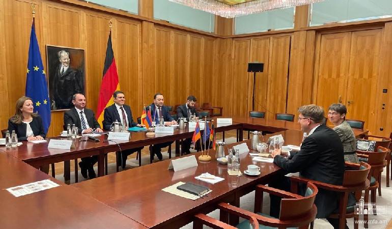 Consultations politiques entre les MAE de l&rsquo;Arménie et de l&rsquo;Allemagne
