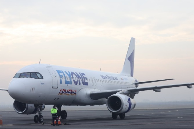Le vol Erévan-Istanbul-Erévan de FlyOne Armenia a été annulé par décision du commandant de bord