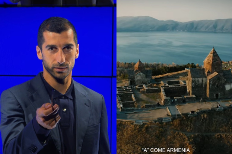 Dans un vidéo à ses fans Henrikh Mkhitaryan apprend à prononcer son nom de famille leur fait connaître l&rsquo;Arménie