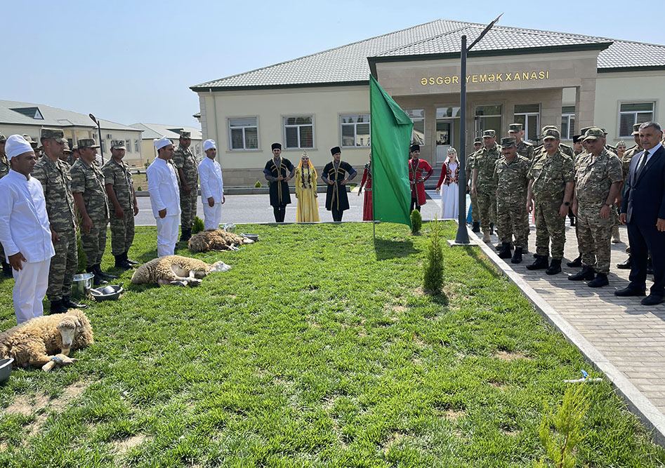 L&rsquo;armée azerbaïdjanaise ouvre une nouvelle unité militaire à Khojavand au Karabakh