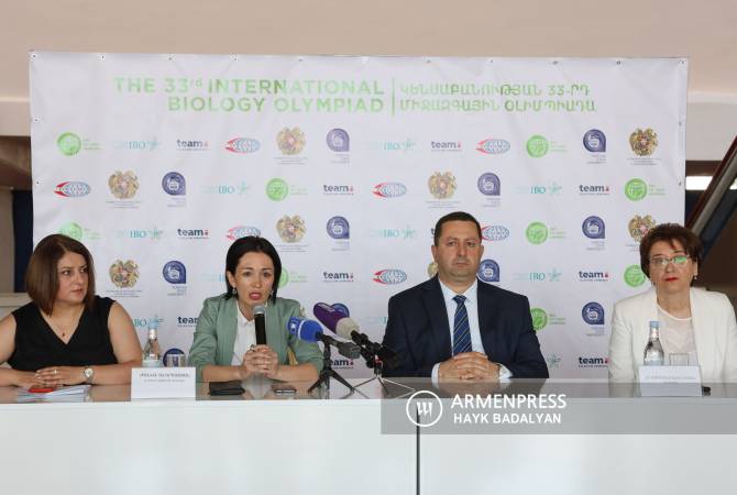 L&rsquo;Arménie accueillera 500 délégués étrangers lors des Olympiades internationales de biologie de 2022
