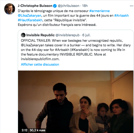 JC BUISSON : un film important sur la guerre des 44 jours