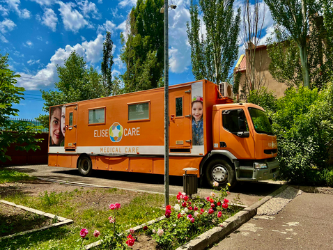 Inauguration d&rsquo;une nouvelle clinique mobile dans la région de Gyumri