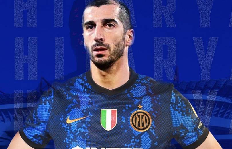 Henrikh Mkhitaryan portera le maillot numéro 22 à l’Inter de Milan