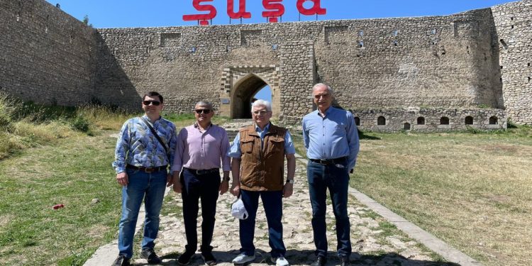 L&rsquo;ambassadeur de notre « Grand allié » en Azerbaïdjan a visité Chouchi