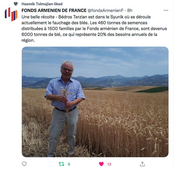 Fonds arménien : Bédros Terzian dans le Syunik
