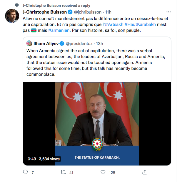 JC Buisson : Un cessez-le-feu n&rsquo;est pas une capitulation