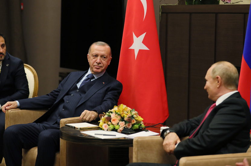 Erdogan rencontrera Poutine lors de sa visite en Iran