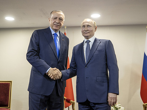 Poutine salue une discussion « utile » avec Erdogan et Raïssi sur la Syrie