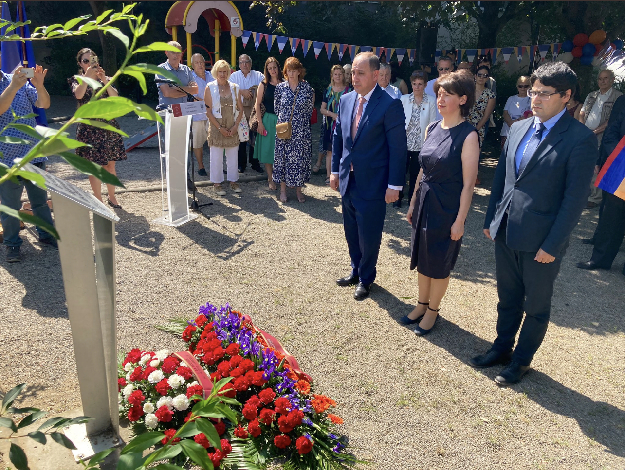 Clermont-Ferrand inaugure la Place d’Arménie…