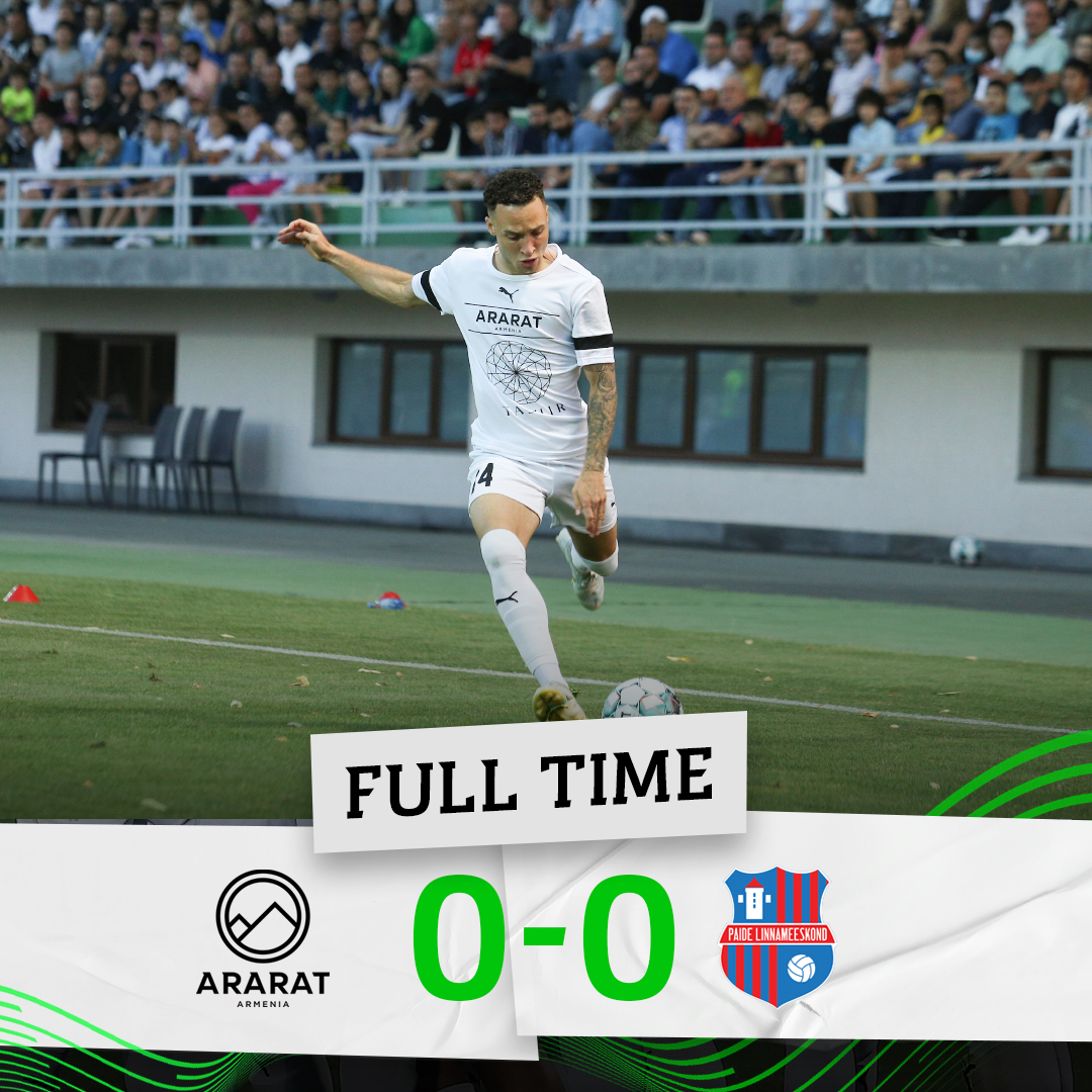A Erévan Ararat-Armenia fait match nul (0-0) contre Payde pour le 2e tour des qualifications de l’Europa Conference League