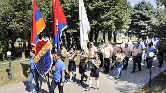 645 athlètes de 20 régions en Arménie pour les 11e Jeux Pan-Homenetmen