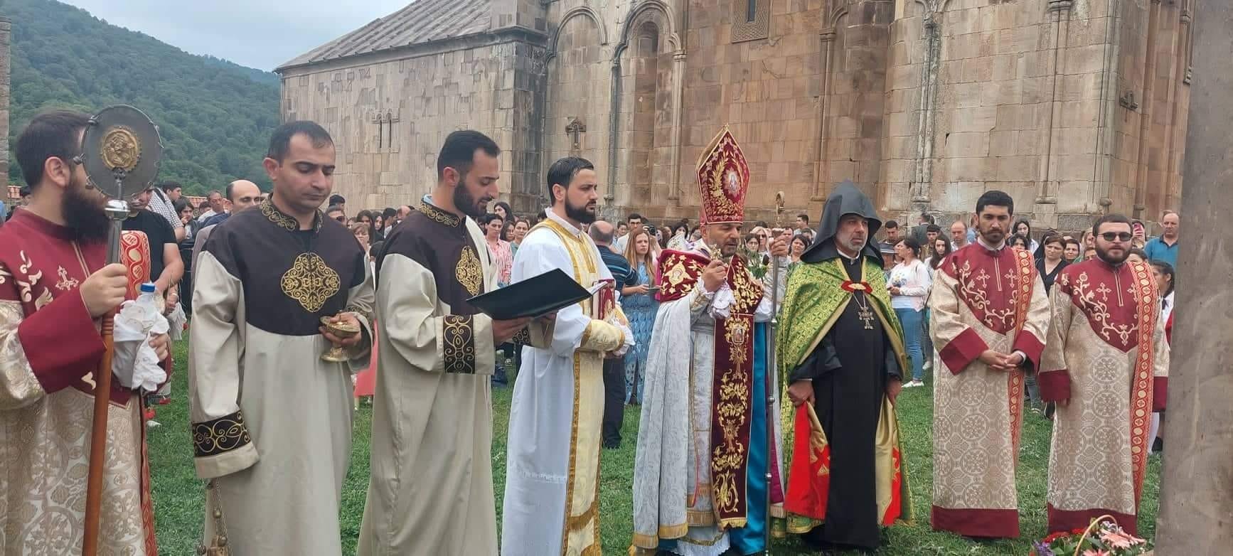 La fête de la Transfiguration du Christ a été célébrée au monastère de Gandzasar (Artsakh)
