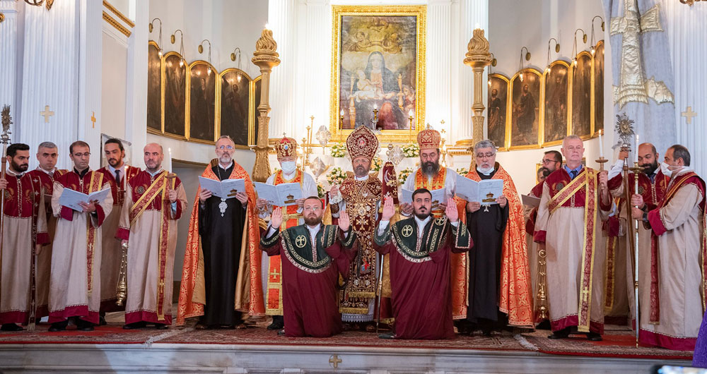 Ordinations sacerdotales à Constantinople