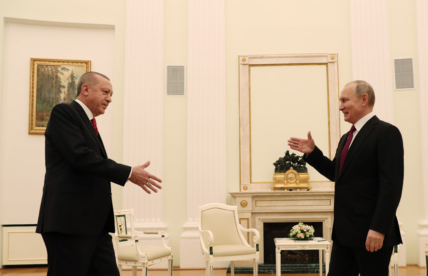 Recontre Erdogan-Poutine à Sotchi le 5 août