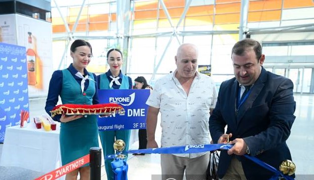 FlyOne Armenia commence à assurer des vols depuis Erévan vers l&rsquo;aéroport international Domodedovo de Moscou