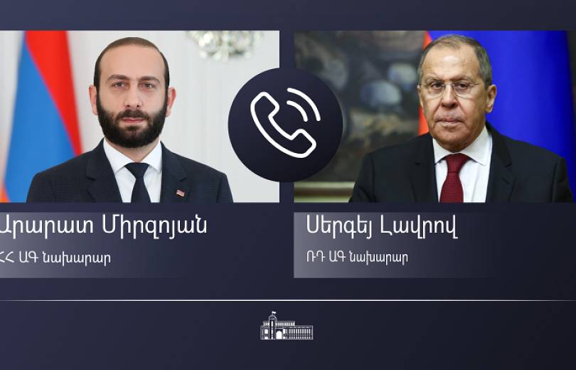 Ararat Mirzoyan et Sergueï Lavrov ont discuté de la situation de sécurité dans la région