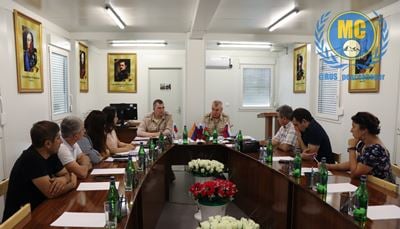 Le commandant du contingent russe de maintien de la paix a rencontré des représentants de l’Artsakh