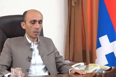 Le ministre d&rsquo;Etat de l&rsquo;Artsakh critique la parité artificielle des institutions internationales dans leurs appels à l&rsquo;Azerbaïdjan et à l&rsquo;Arménie
