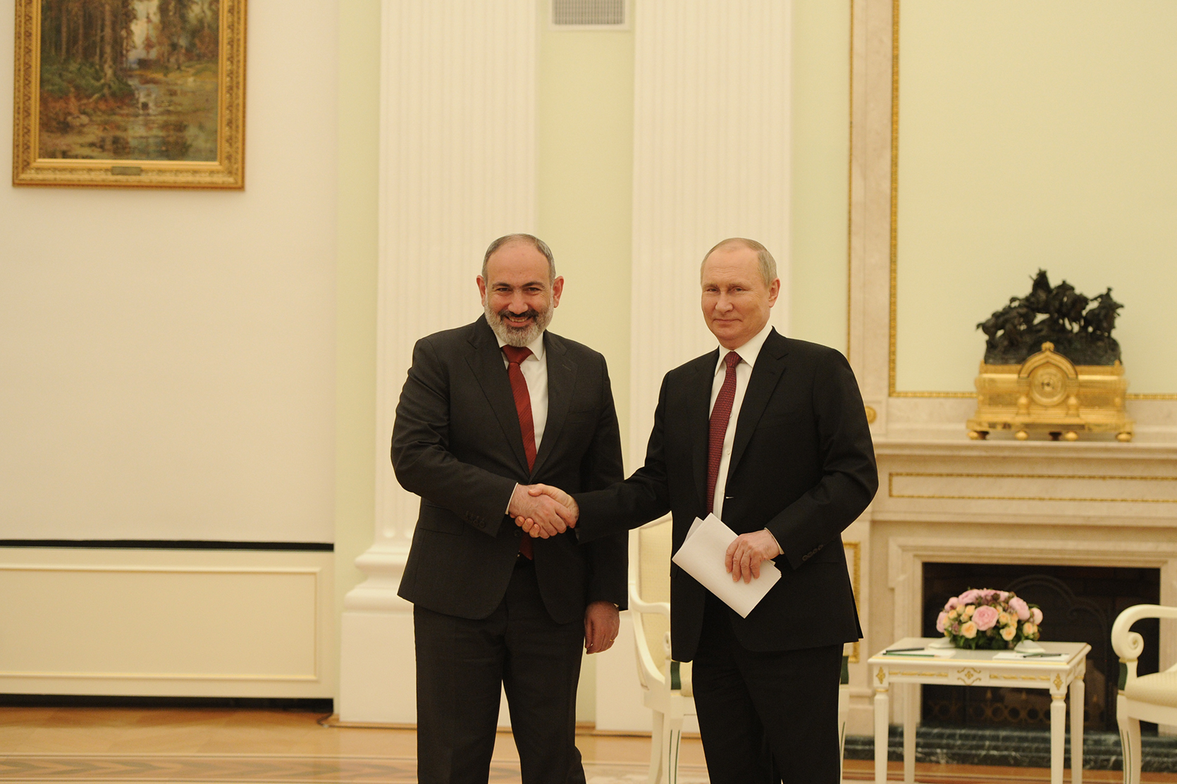 Poutine et Pashinyan ont discuté des questions de sécurité à la frontière arméno-azerbaïdjanaise