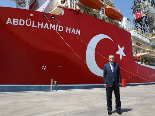 Erdogan lance une campagne d&rsquo;exploration gazière « à domicile »