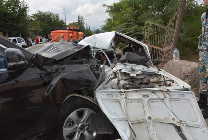 4 Arméniennes du village de Sarushen tuées dans un accident de voiture avec un soldats des troupes russes de paix en Artsakh