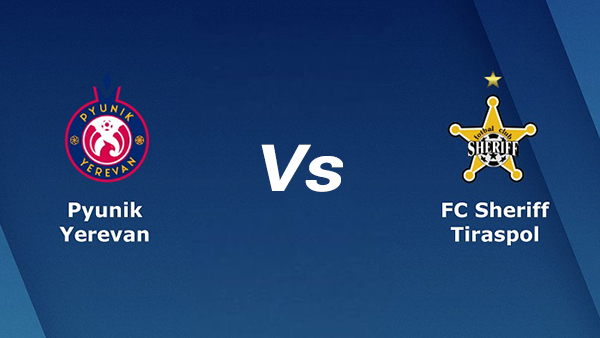 Pyunik Erévan-Sheriff Tiraspol ce soir à 19h00 premier match de play-off de l’Europa League