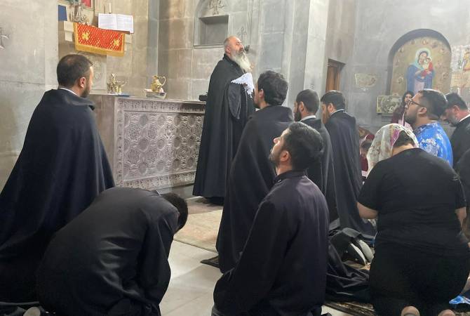 Une messe a eu lieu à l&rsquo;église Sourp Hambardzoum de Berdzor