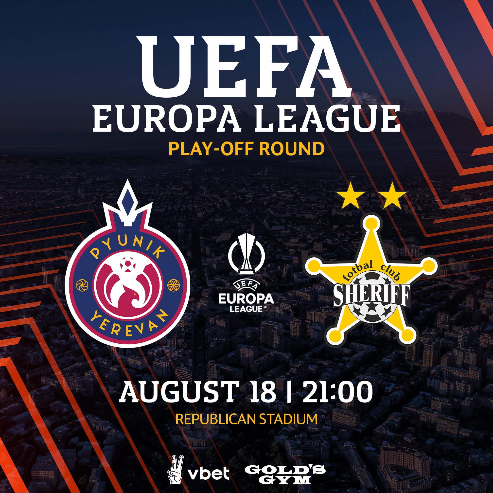 Play-off UEFA Europa League : Pyunik Erévan-Sheriff Tiraspol (0-0)