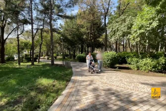 Le « Nouveau Parc Arabkir » d&rsquo;Erevan rénové