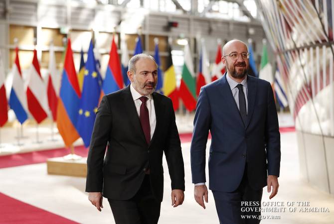 Le Premier ministre arménien Nikol Pachinian s&rsquo;est entretenu au téléphone avec Charles Michel le Président de Conseil de l’Europe