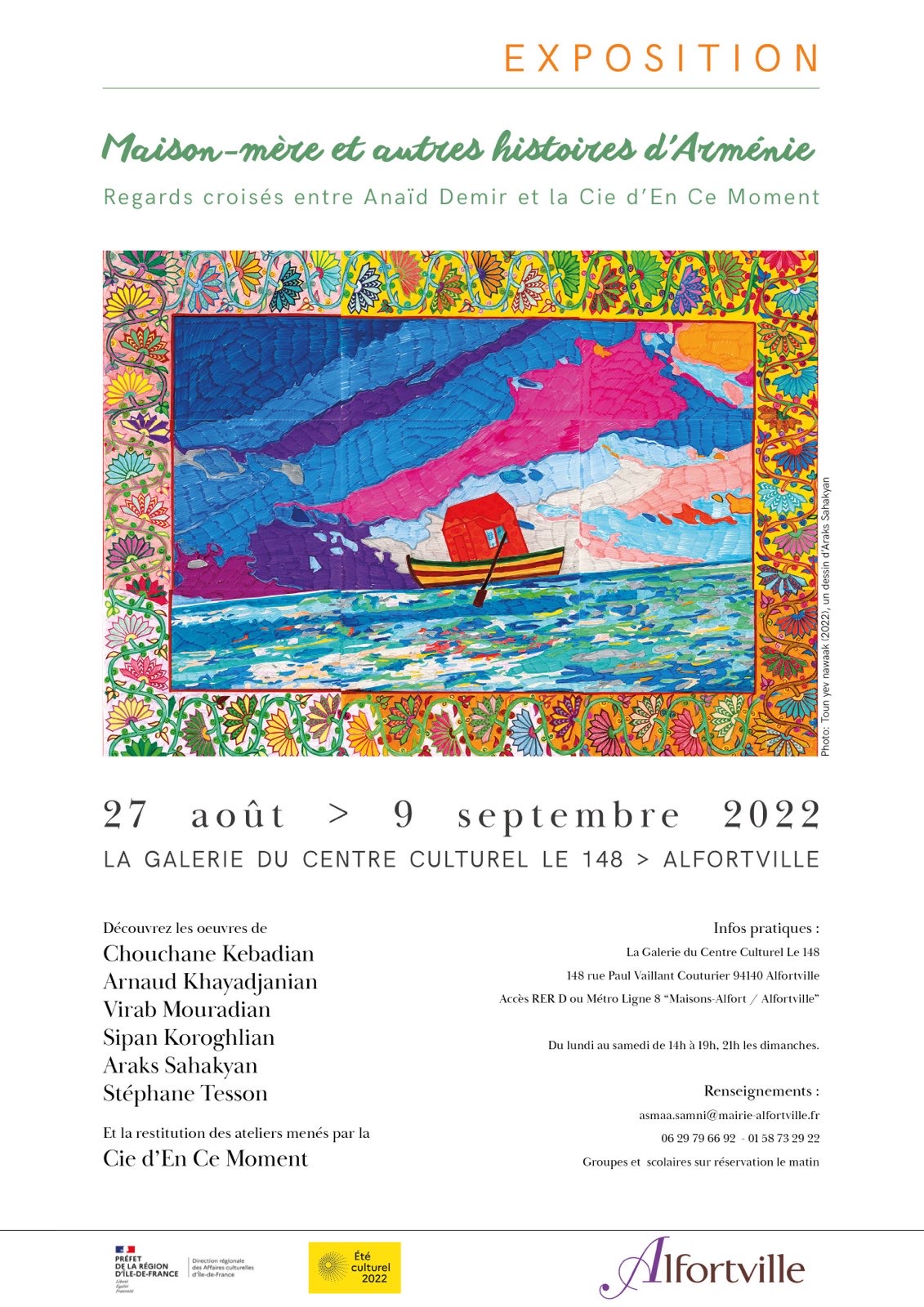 Vernissage de « Maison-Mère et autres histoires d&rsquo;Arménie »